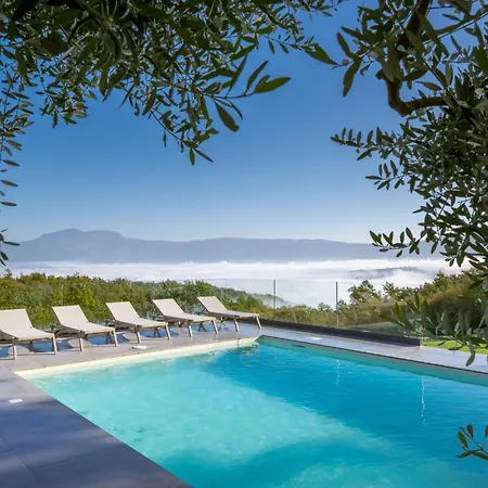 Nene Near Labin - Rabac For 10 Persons With 55 M2 Pool, Wellness Area & Large Garden Benažići