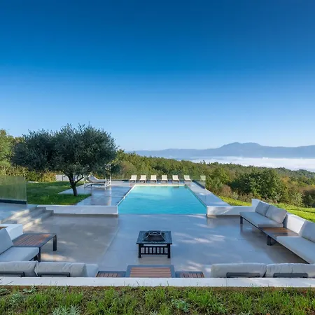 Nene Near Labin - Rabac For 10 Persons With 55 M2 Pool, Wellness Area & Large Garden Benazici