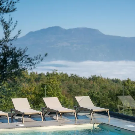 Nene Near Labin - Rabac For 10 Persons With 55 M2 Pool, Wellness Area & Large Garden Villa *